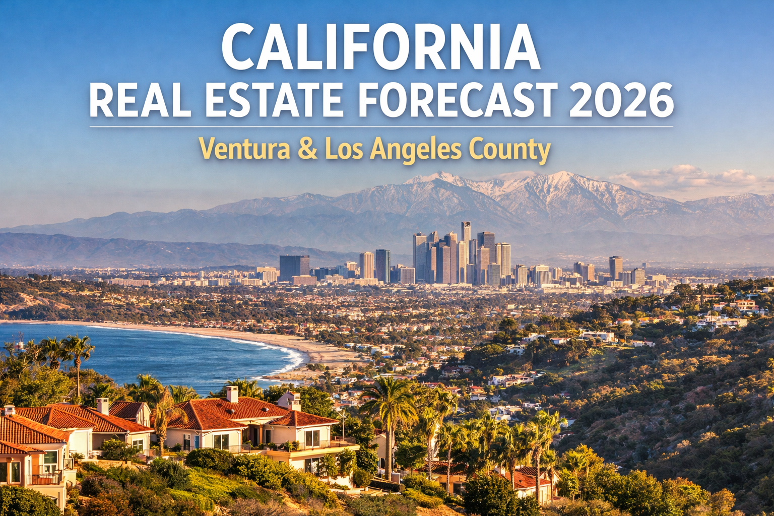 California real estate forecast 2026