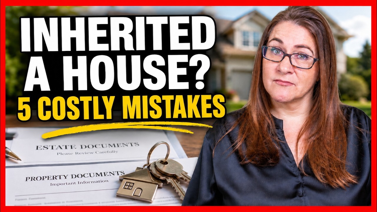 After Inheriting a House, Slow Down: 5 Costly Mistakes Heirs Make When They Rush 2 What to do after inheriting a house: slow down and avoid costly mistakes, with Tricia Garcia